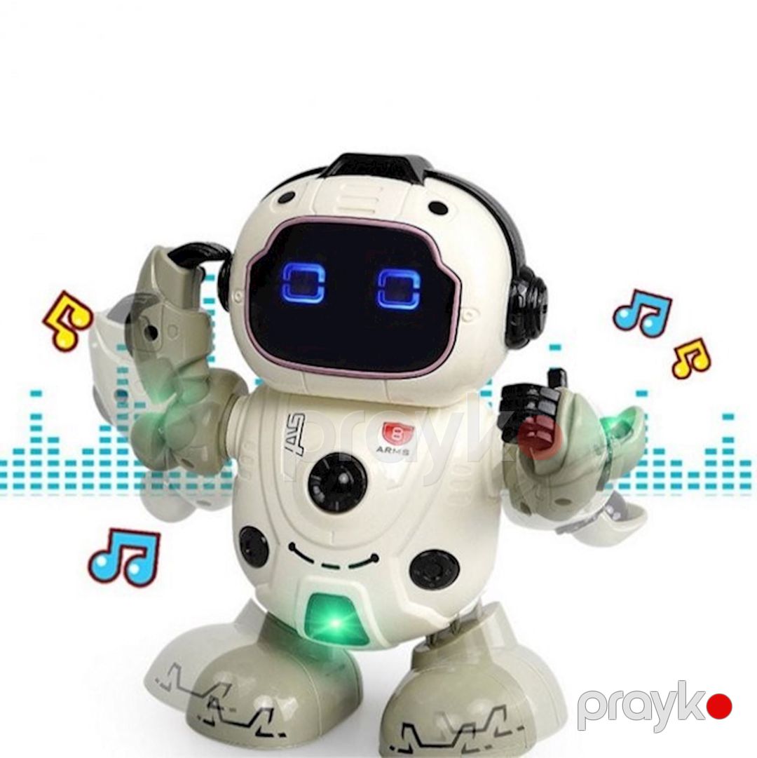 Robot rəqs edən Lzcz 6678-8, yaşıl — Mallar, Bakı (2)