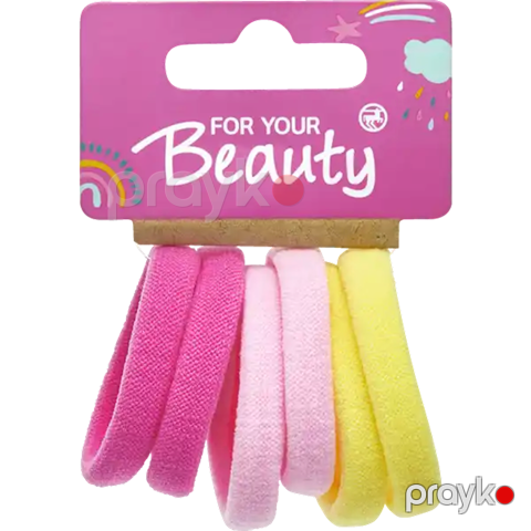 Saç üçün rezin dəsti For Your Beauty, rəngbərəng — Bakı