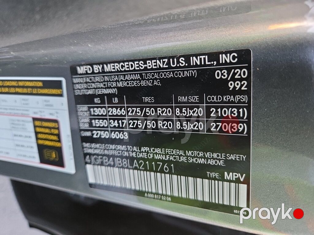 Mercedes GLE 350, 2.0 L, 2021 il, 138 404 km — Avtomobillər (11)