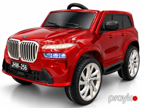 Uşaq elektrik avtomobili 566 BMW, 6 yaşa qədər, qırmızı — Bakı