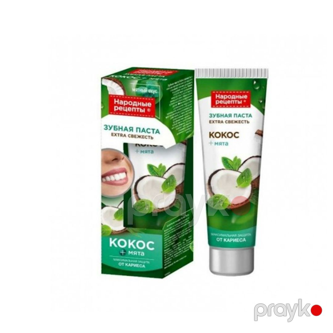 Diş pastası Fito Косметик Народные Рецепты Extra təravət 75 ml — Mallar, Bakı (2)