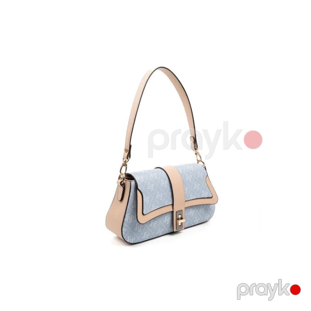 Kross-bodi çanta Silver & Polo, açıq mavi, eko dəri, 26x13 sm — Mallar, Bakı (2)