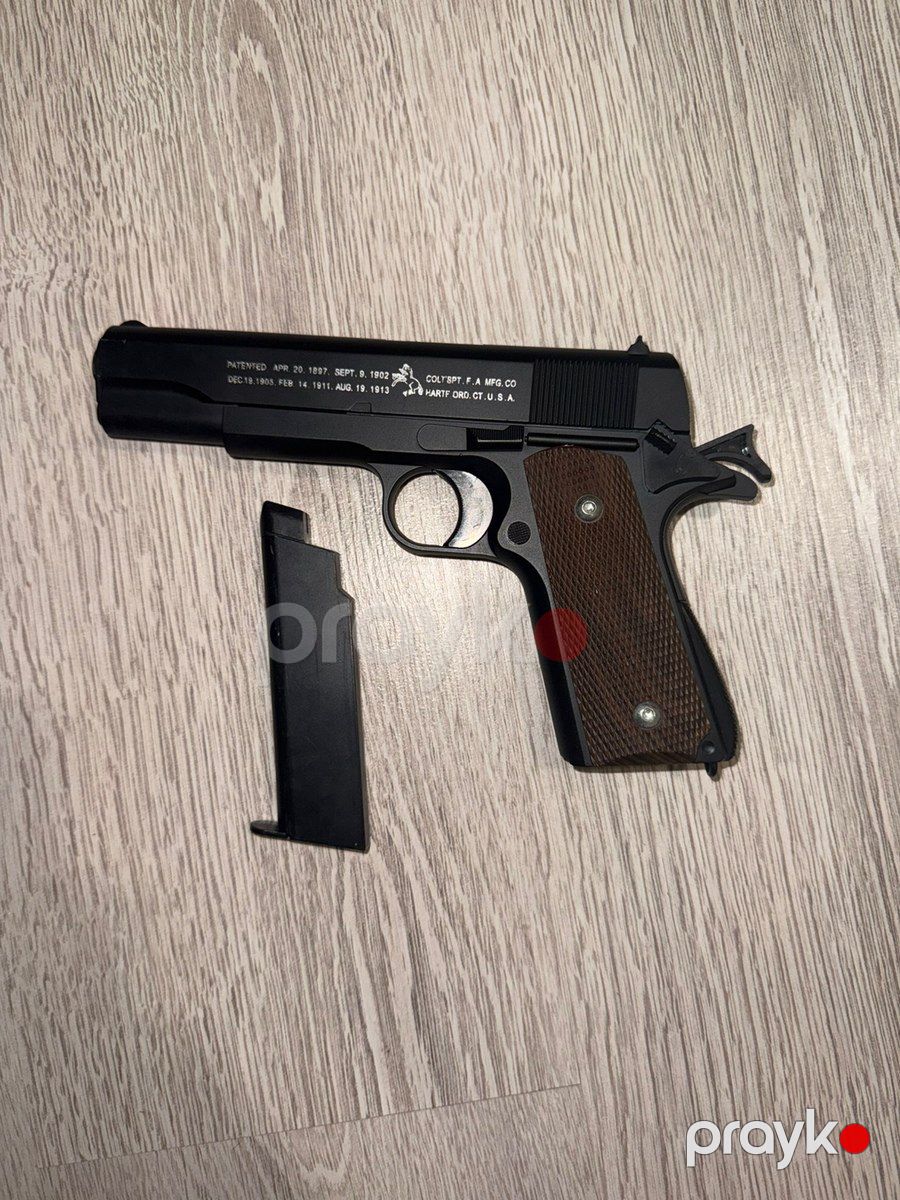 Airsoft tam dəmir Colt 1911 model — İdman, hobi, istirahət, Quba (2)