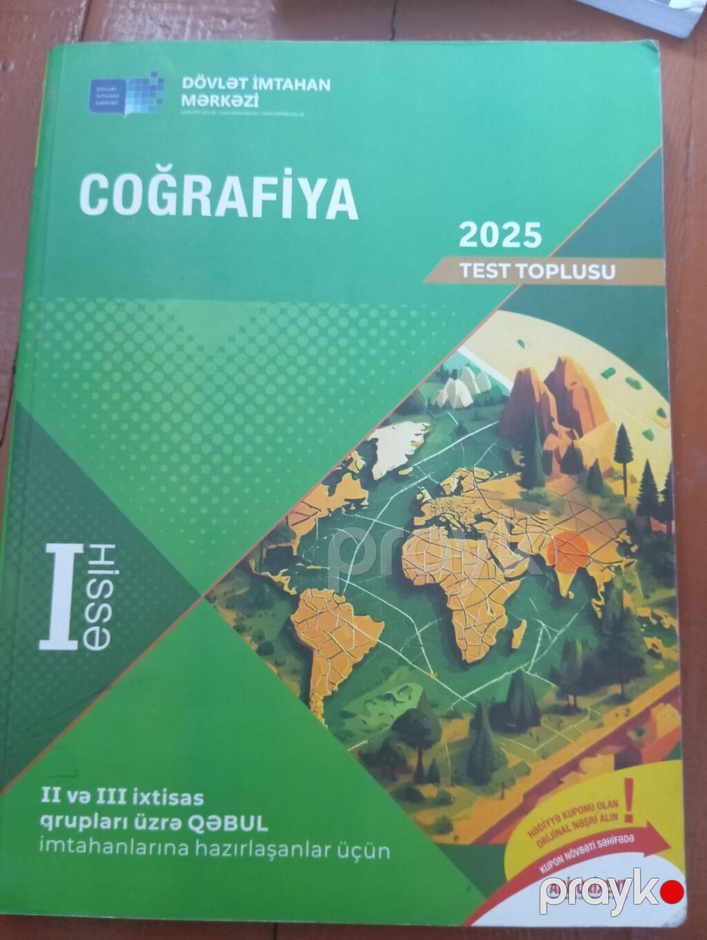 Məhsul: Coğrafiya hazırlıq və test kitabları dəsti Tərkib: - Dövlət — Kitablar, Horadiz (4)