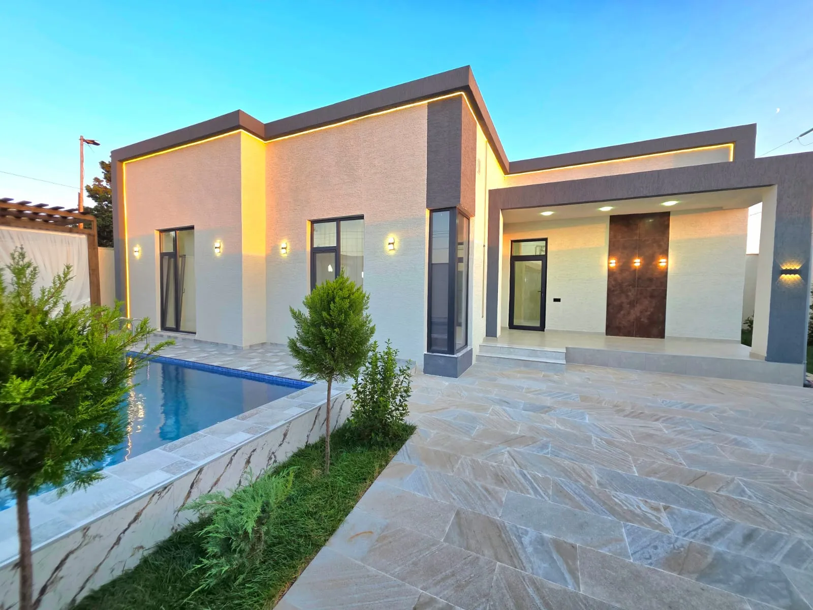 Şüvəlan, 4 otaqlı Həyət evi satılır - 160 m², 1 mərtəbə, 3.6 sot — Ev, villa, Bakı (2)