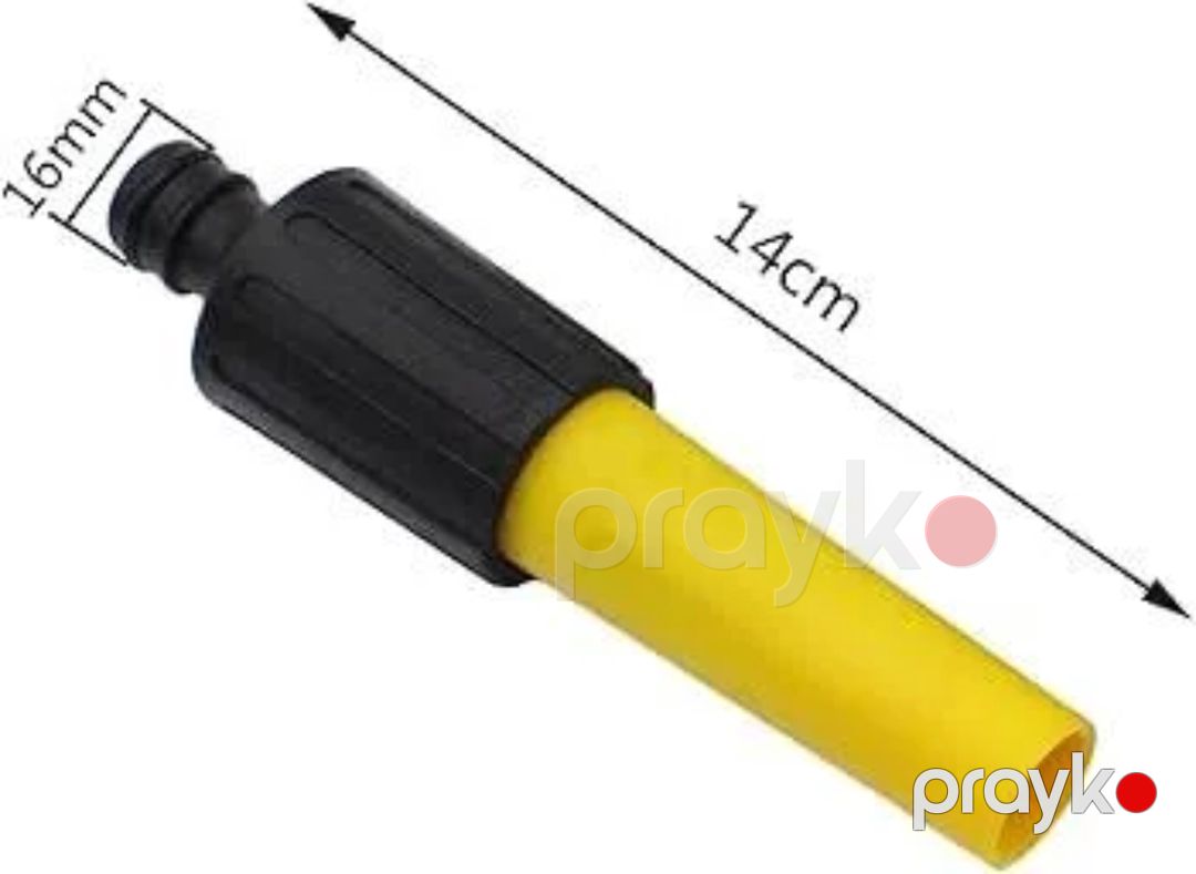 Şlanq taxması İL - 2438, plastik, qara/sarı, 14 sm — Mallar, Bakı (2)