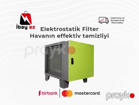 Elektrostatik Filter – Havanın effektiv təmizliyi — Bakı