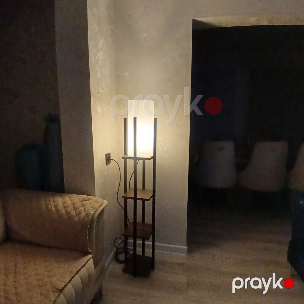 Döşəmə lampası – rəfli dizayn - Minimalist və müasir üslub — Döşəmə və stol lambaları, Sumqayıt (2)