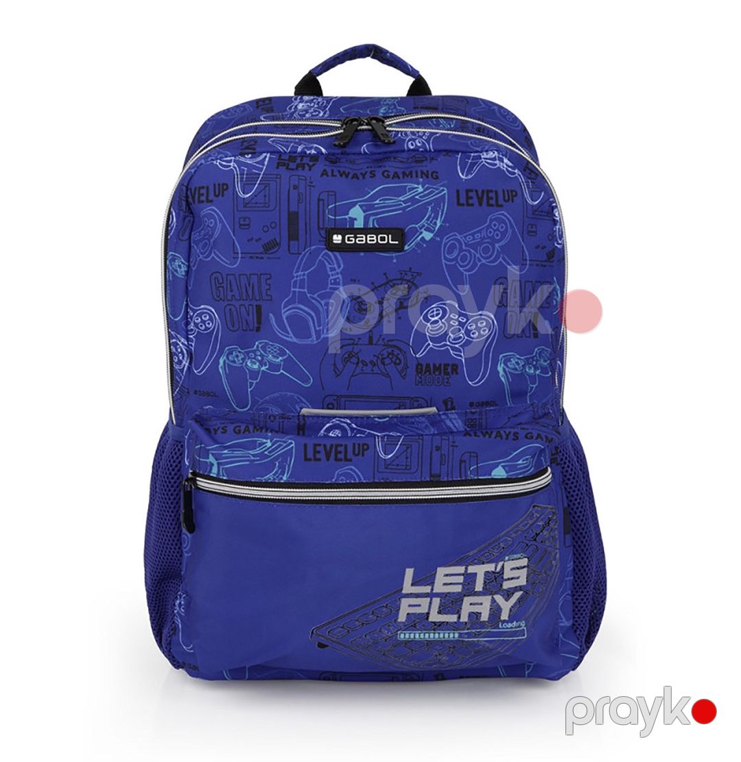 Məktəb çantası, Parça/Poliester, Göy, 23.5 L — Mallar, Bakı