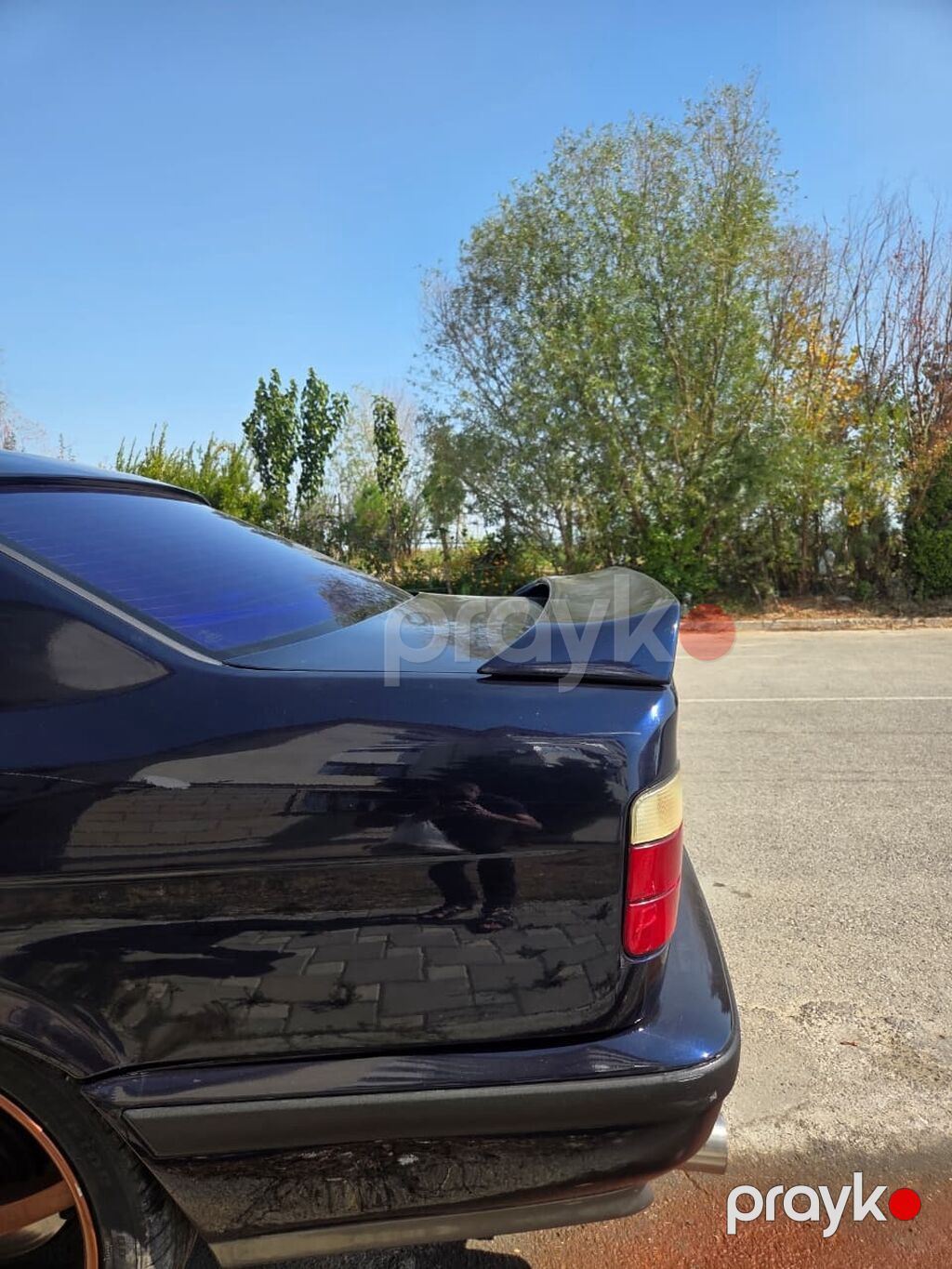 BMW E34 spoyler Schnitzer Fiberglass birebir kopiya — Kuzov hissələri, Sumqayıt (3)