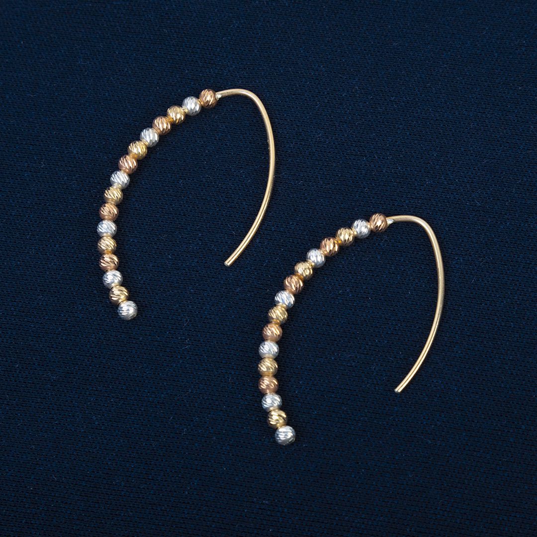 Gümüş sırğalar Azgold 687 — Mallar, Bakı (2)