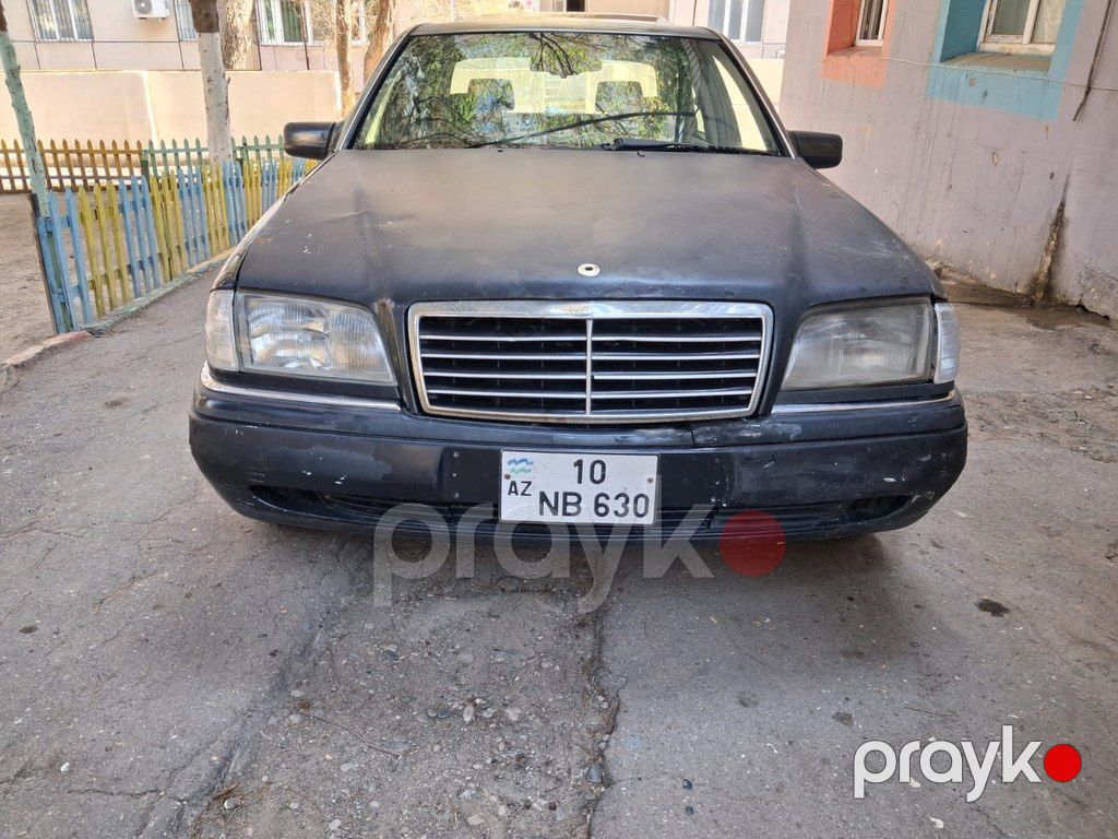 Mercedes C 220, 2.2 L, 1996 il, 428 360 km — Avtomobillər, Bakı (2)