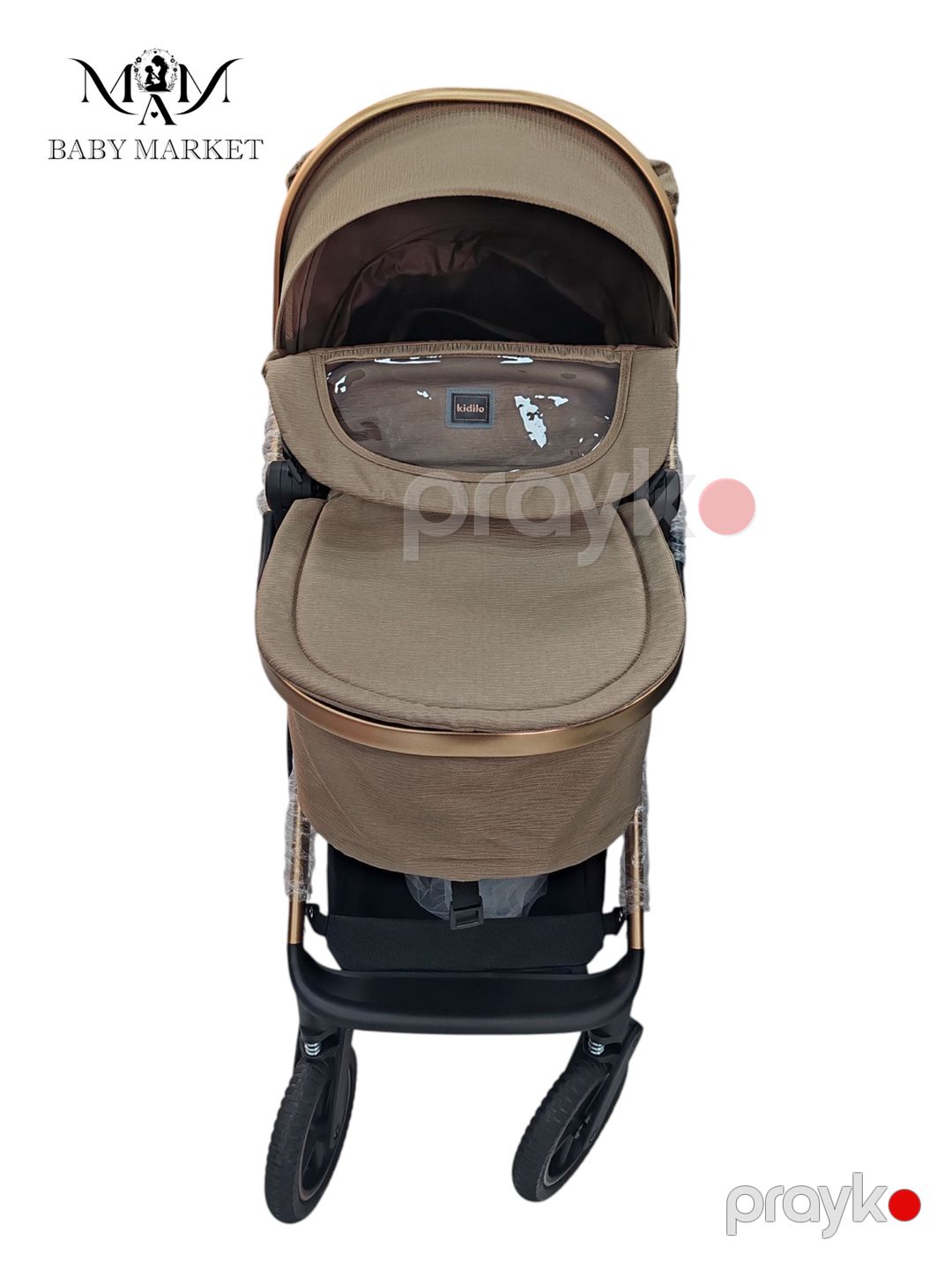 Uşaq arabası Kidilo BM-H2X Qəhvəyi — Mallar, Bakı (2)
