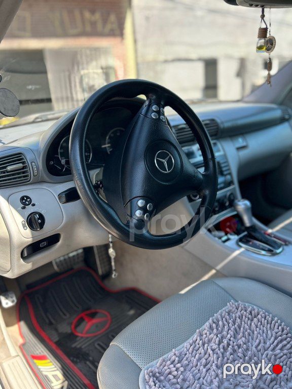 Mercedes C 180, 1.8 L, 2005 il, 282 690 km — Avtomobillər, Quba (9)
