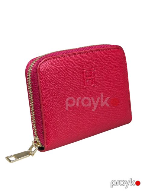 Qadınlar üçün süni dəri pul kisəsi, qırmızı - WCo_H508_Red — Bakı