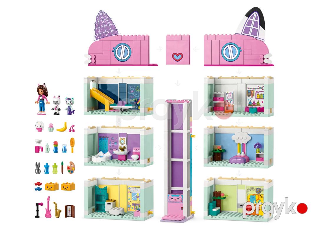 Konstruktor Lego Gabby's Dollhouse 10788 — Mallar, Bakı (2)