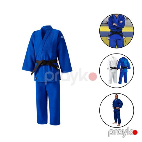Kimono Mizuno 3788, göy, 155 sm — Bakı