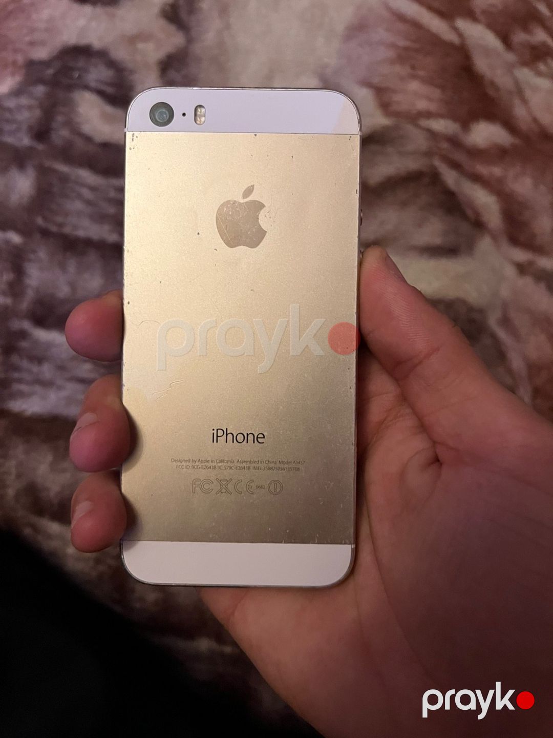 Apple iPhone 5S Gold 16GB — Smartfonlar, Bakı (2)