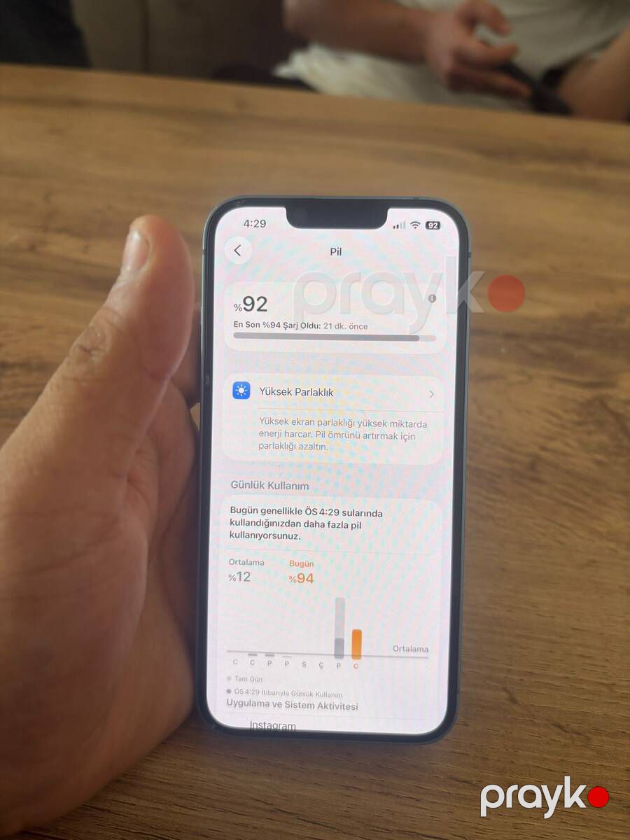 Apple iPhone 14 Blue 128GB/6GB — Smartfonlar, Bakı (6)