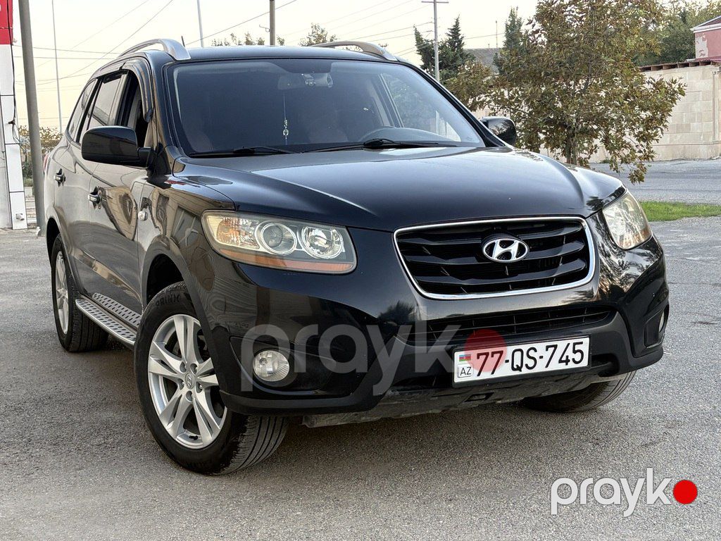 Hyundai Santa Fe, 2.0 L, 2010 il, 122 000 km — Avtomobillər, Bakı (11)