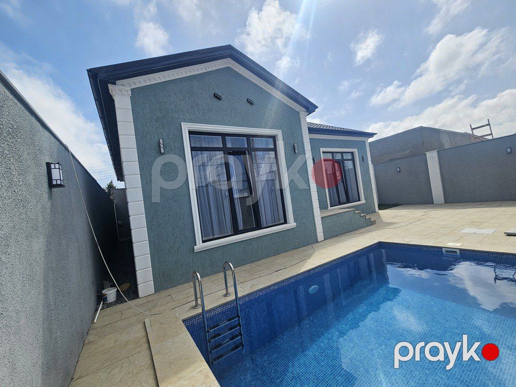 Satılır 4 otaqlı həyət evi/bağ evi 130 m² — Ev, villa, Bakı (3)
