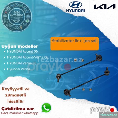Hyundai Accent On Link sırğa — Bakı