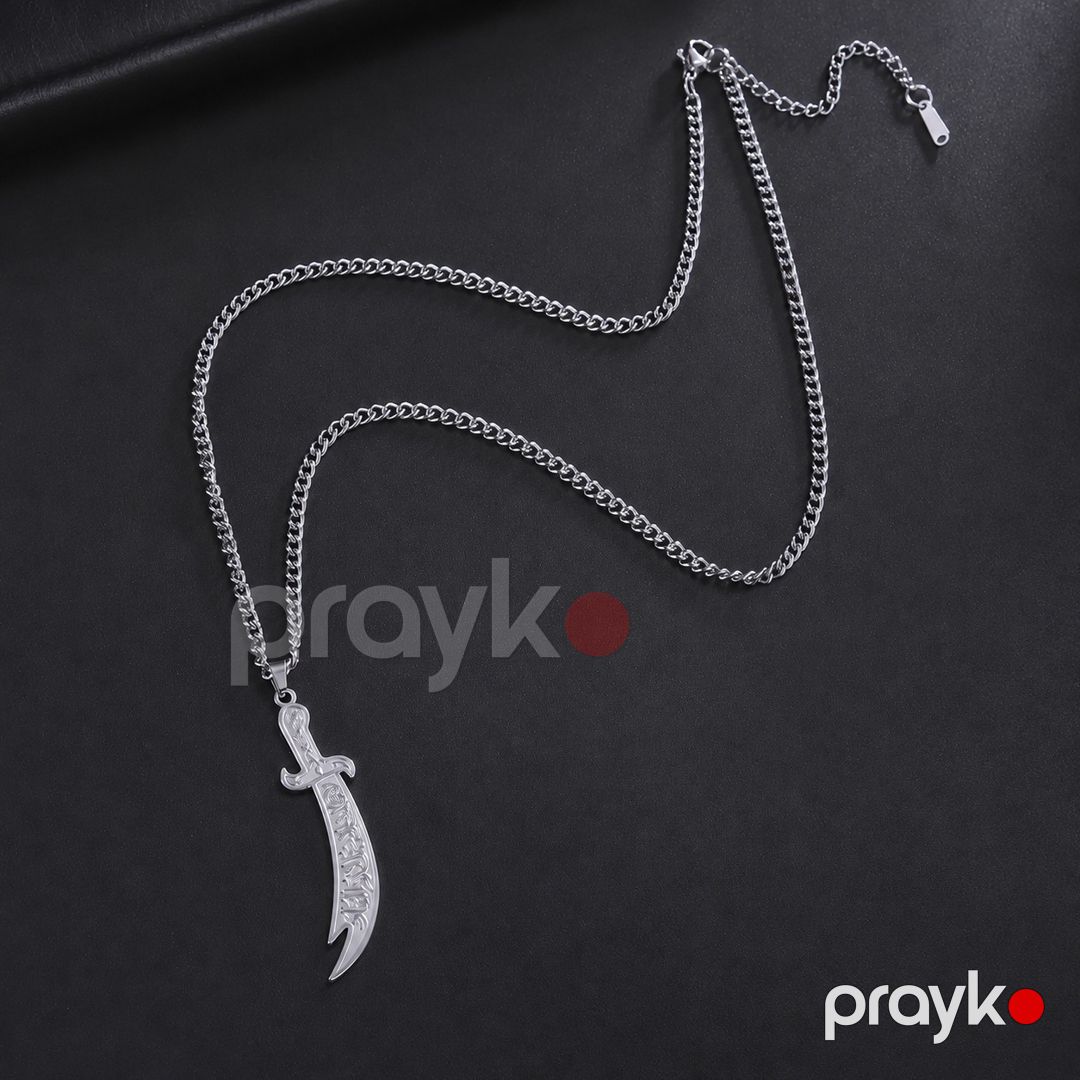 Qadın boyunbağı 3912, paslanmayan polad — Mallar, Bakı (3)