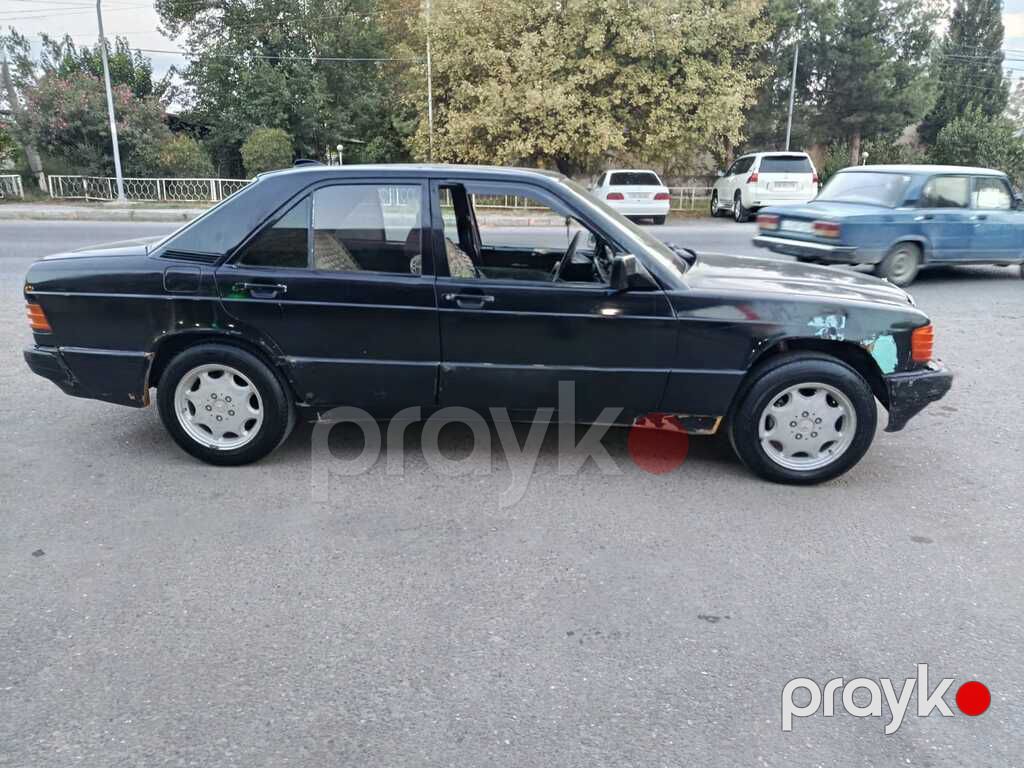 Mercedes 190, 2.0 L, 1990 il, 201 245 km — Avtomobillər, Bərdə (4)