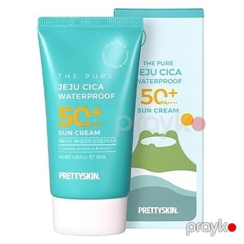 Günəşdən qoruyucu krem Pretty Skin The Pure Jeju Cica Waterproof SPF50, 50 ml — Bakı