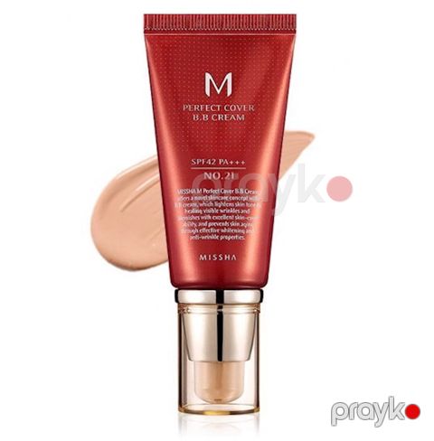 BB-krem Missha M Perfect Cover SPF42 №21 Light Beige 50 ml — Bakı