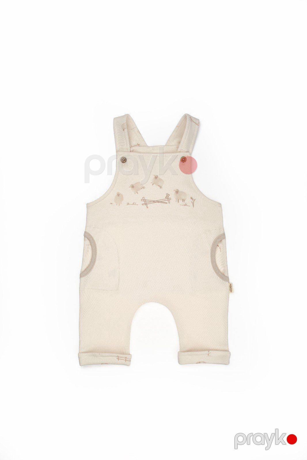 Yenidoğulanlar üçün oğlan körpə tulumu Babycosy, 6-9 ay, %100 orqanik pambıq, krem/bej - 8683529325476 — Mallar, Bakı (2)