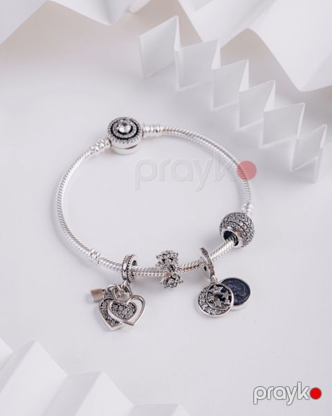 Gümüş qolbaq PNQ060-17 — Bakı