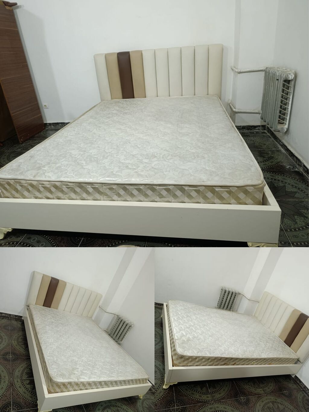 Fabrik istehsalı taxt yaxşı vəziyyətdə 160/2 qiymət 150 manat H — Yataqlar, Bakı