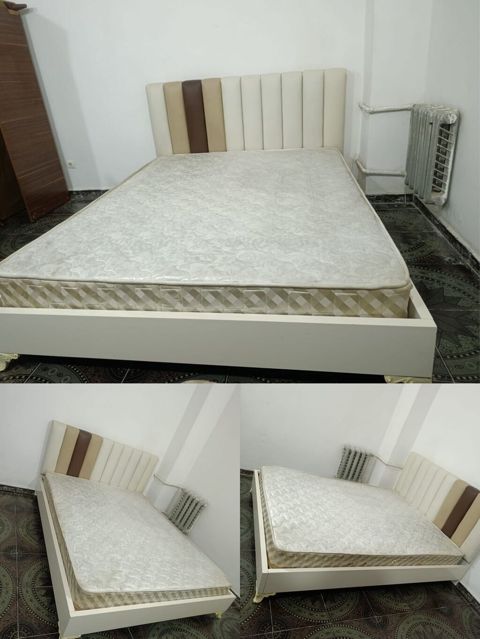 Fabrik istehsalı taxt yaxşı vəziyyətdə 160/2 qiymət 150 manat H — Beds