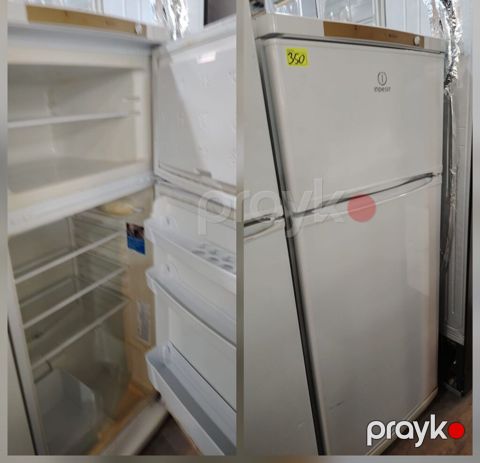Indesit iki qapılı soyuducu - Üst qapı – dondurucu bölmə, rəf ilə — Digah