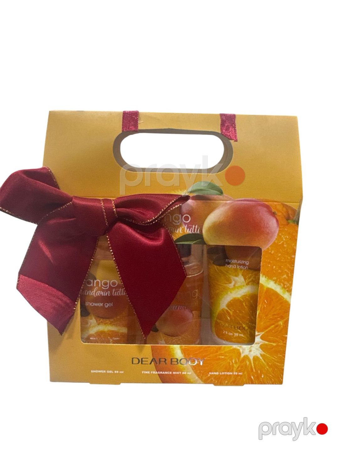 Bədən üçün kosmetika dəsti Dear Body Mango (duş geli 88 ml + bədən spreyi 88 ml + əl kremi 59 ml) — Mallar, Bakı (2)