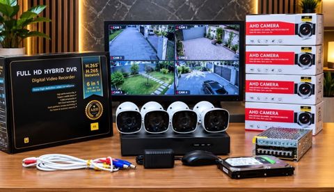 Monitor 20 Ekran 5 MP DVR 4 çıxışlidir Təzədir Telefondan izləmə 4 — Ikinci_el_mebel_halalliqla — Business & Equipment — Other