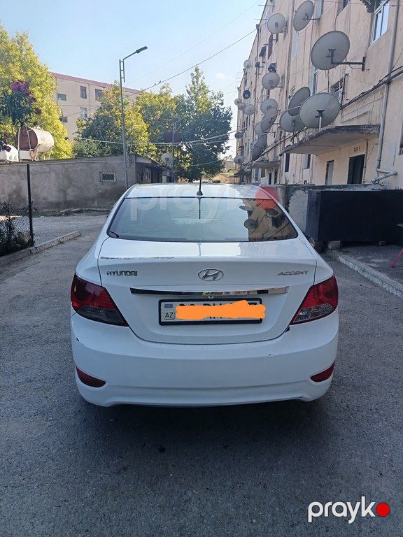 Hyundai Accent, 1.6 L, 2012 il, 300 000 km — Avtomobillər, Tovuz (11)