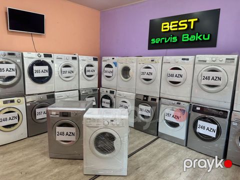 Paltaryuyan maşın LG, 7 kq, İşlənmiş, Avtomat, Qurutma var, Kredit var, Pulsuz çatdırılma — Bakı