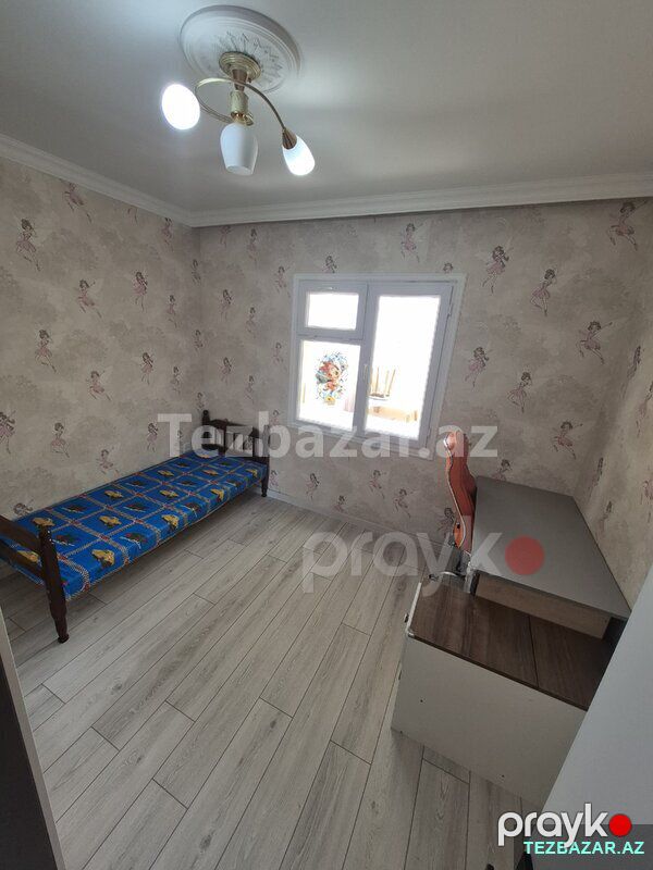 Abşeron gənclər şəhərciyində təmirli bina evi satılır — Mənzil, Xırdalan (7)