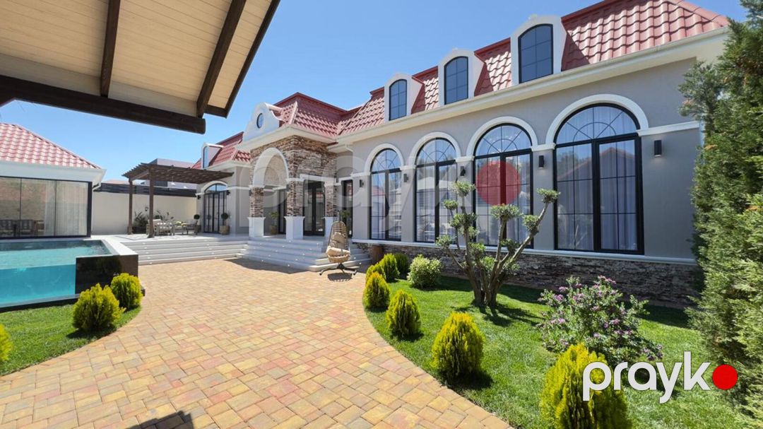 Satılır 5 otaqlı həyət evi/bağ evi 400 m² — Ev, villa, Bakı (4)