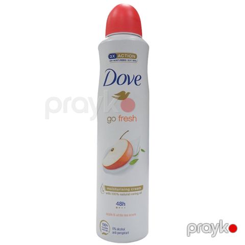 Antiperspirant Dove Go Fresh Apple And White Tea Scent Antiperspirant, 250 ml — Bakı