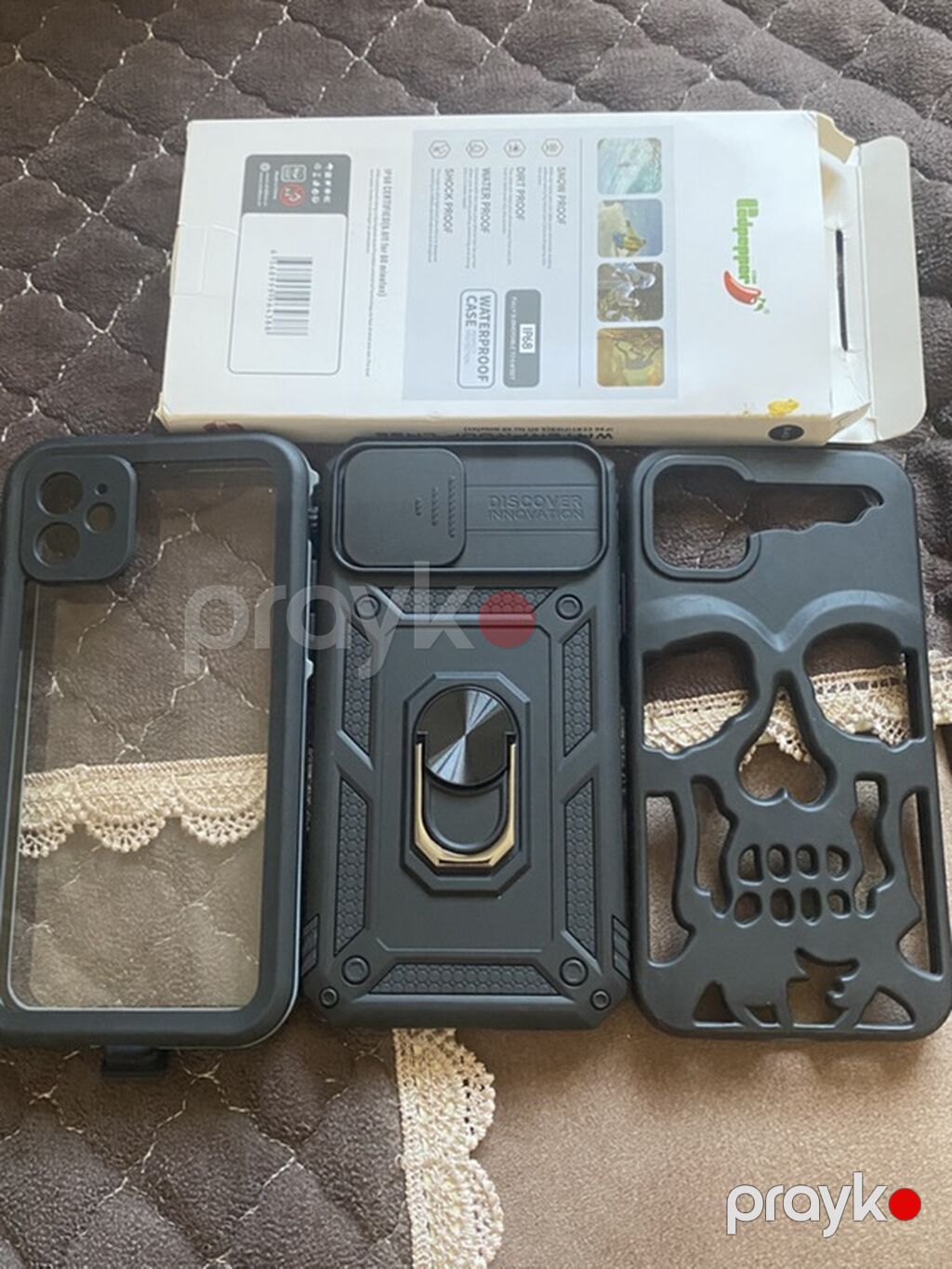 IPhone 11 üçün qoruyucu örtüklər dəsti Məhsul tərkibi: - IP68 — Digər, Digah (2)