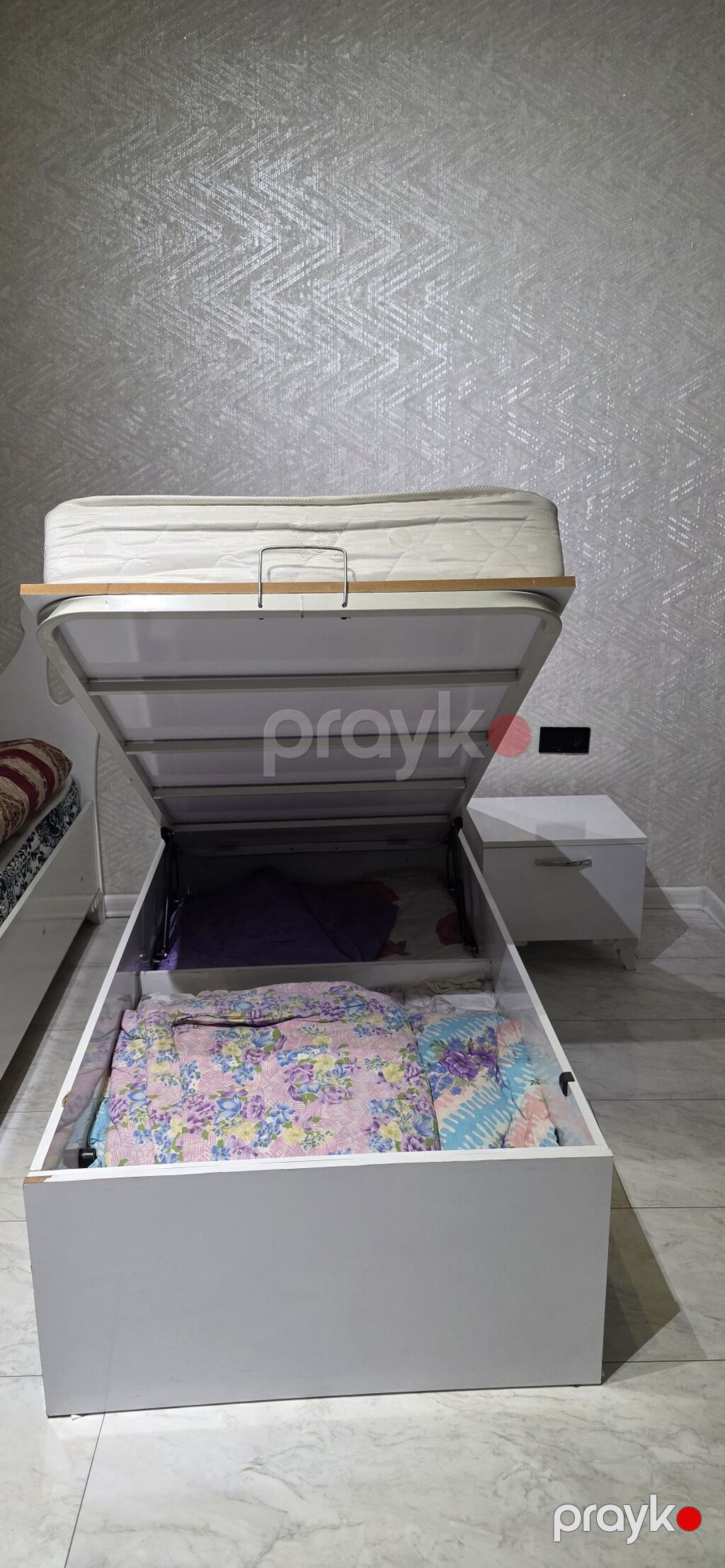 Oğlan və qız üçün, İşlənmiş, 2 təknəfərlik çarpayı, Dolab, 2 tumba — Uşaq mebeli dəstləri, Bakı (6)