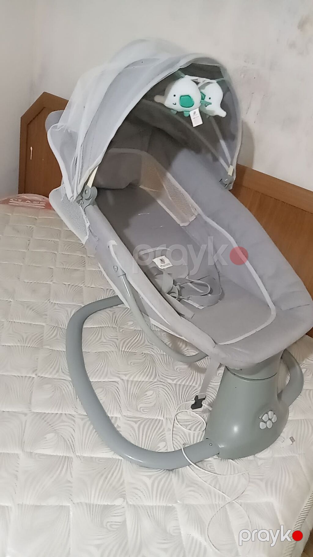 Mastela elektrik beşik-sallanma kreslosu - 2-si 1-də konstruksiya — Bəşikləri, Digah (4)