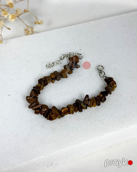 Qolbaq qadınlar üçün Gemstone_080 pələng gözü, qəhvəyi — Bakı
