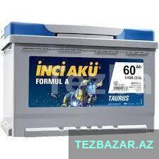 inci aku 12 v 60 ah akkumulyator — Bakı