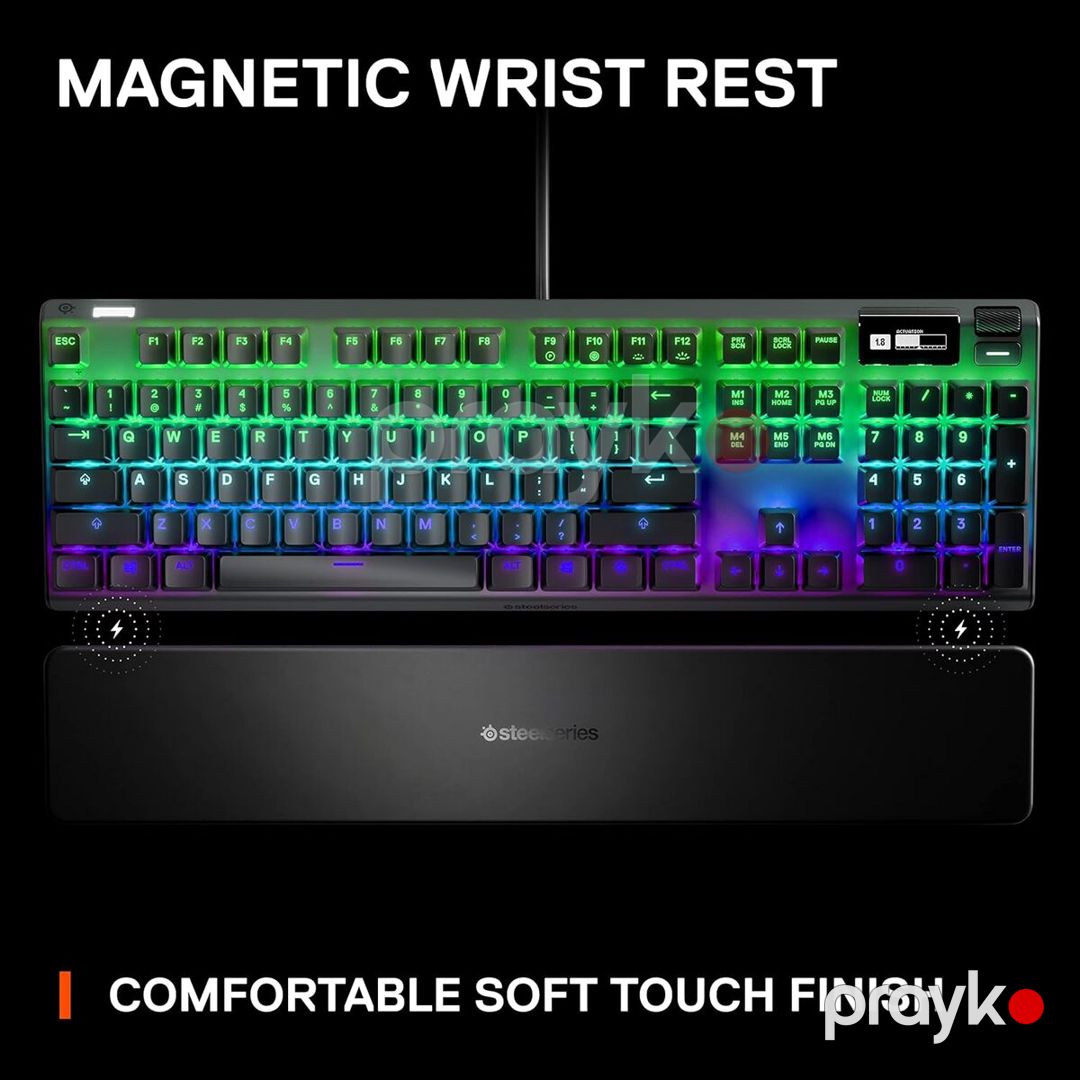 SteelSeries Apex Pro HyperMagnetic Gaming Keyboard — Periferik cihazlar, Bakı (8)