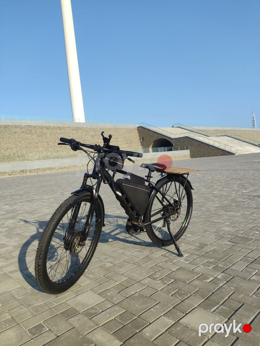 Salam velosiped idal vəziyyətdədir 48 volt 42 amper velo dogterin — Elektrik velosipedləri, Bakı (2)