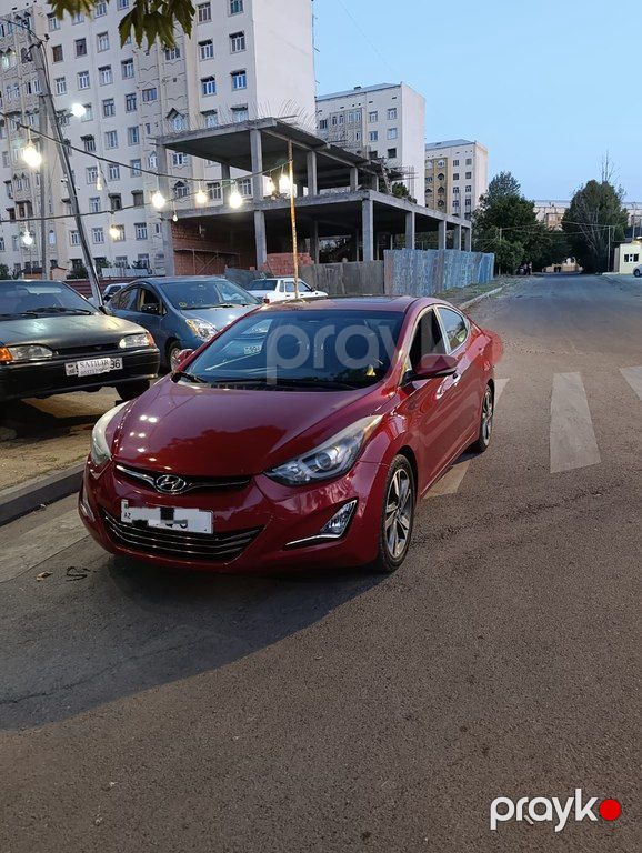 Hyundai Elantra, 1.6 L, 2015 il, 170 000 km — Avtomobillər, Gəncə (7)